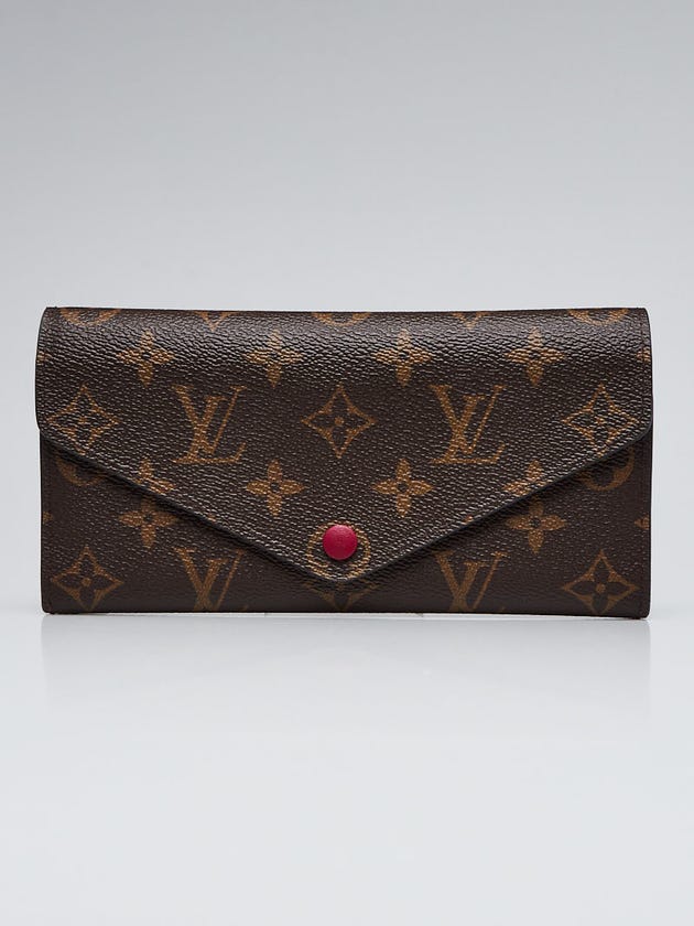 Louis Vuitton Fuchsia Monogram Canvas Josephine Wallet