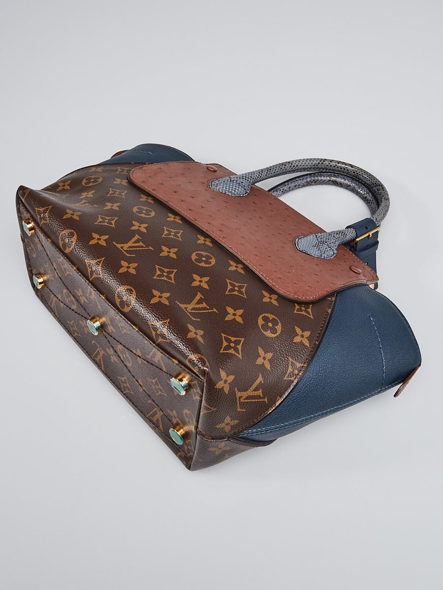 Louis Vuitton - Exotique Monogram Ostrich Python Majestueux - mm Bag