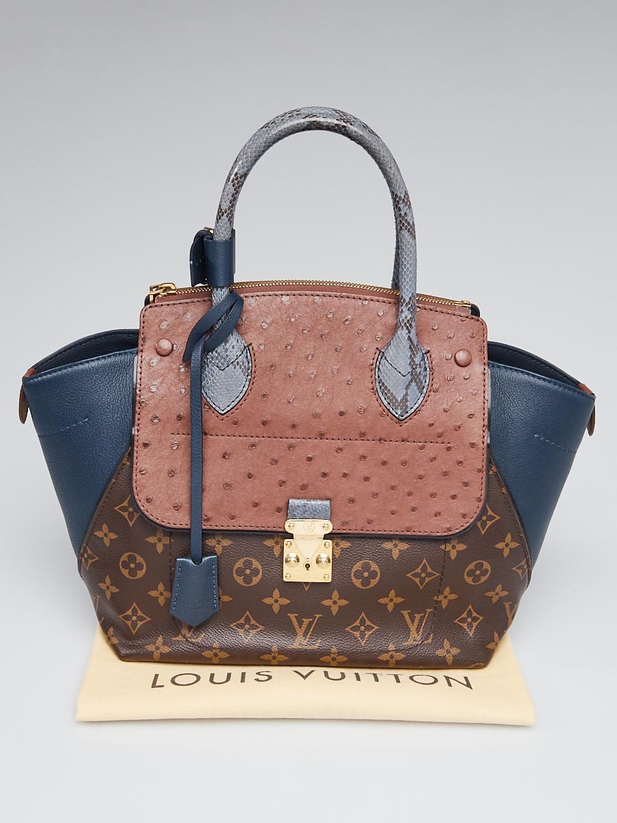 Louis Vuitton - Exotique Monogram Ostrich Python Majestueux - mm Bag