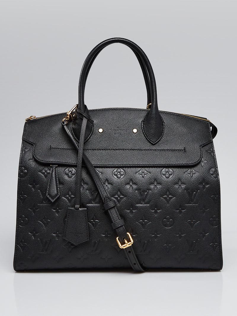 Louis Vuitton Black Monogram Empreinte Leather Pont Neuf Mini Bag - Yoogi's  Closet