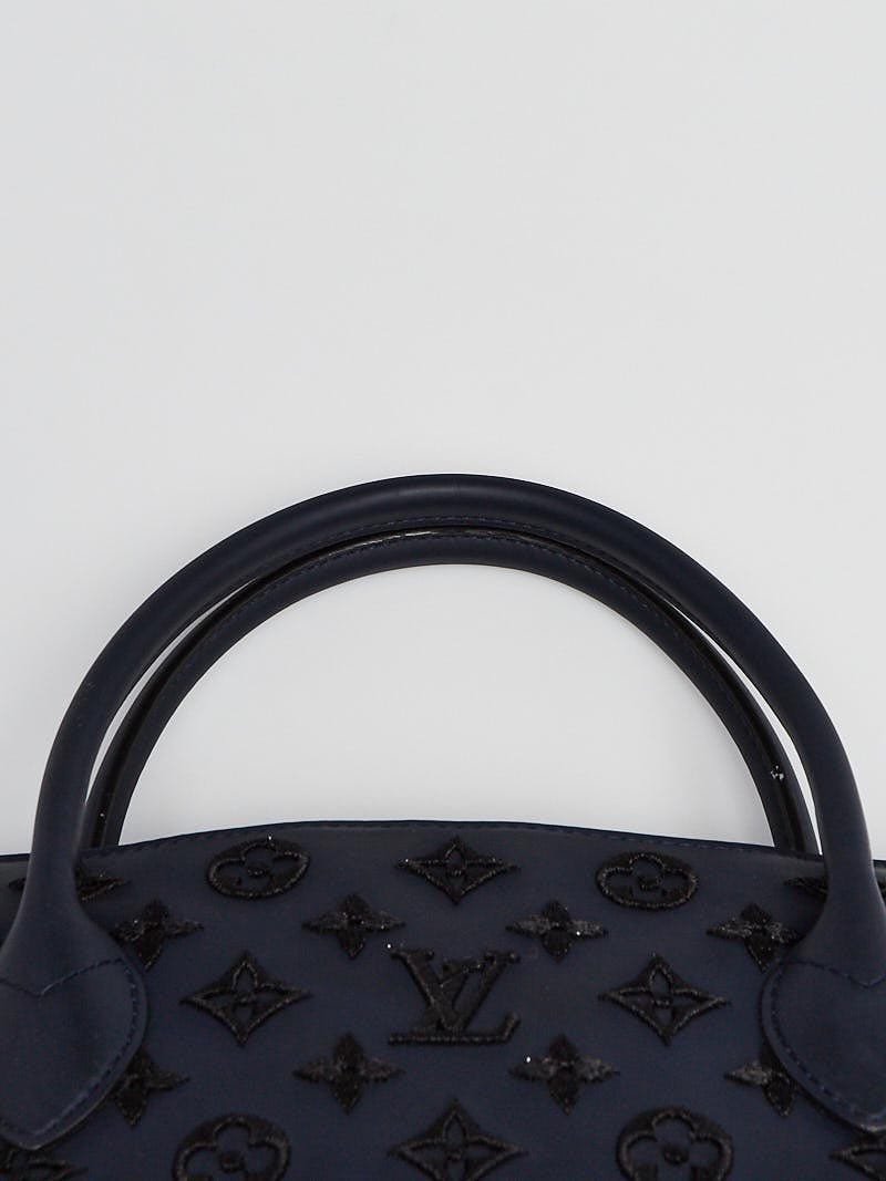 Louis Vuitton Blue Monogram Addiction Lockit Vertical MM Dark blue