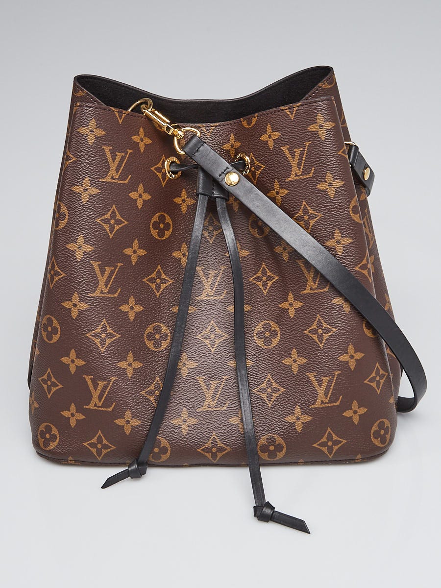 Lv NeoNoe Monogram Noir Comes with dust bag, copy of the receipt