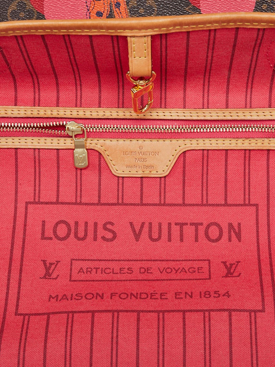 Louis Vuitton Limited Edition Grenade Monogram Ramages Neverfull MM Bag -  Yoogi's Closet