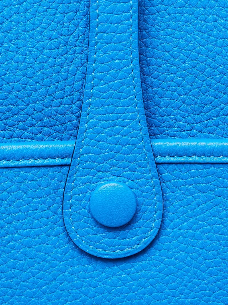 Hermes Blue Hydra Clemence Leather Picotin Lock PM Bag - Yoogi's