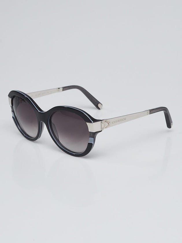 Louis Vuitton Black/Silver Frame Petit Soupcon Cat Eye Sunglasses-Z0489W