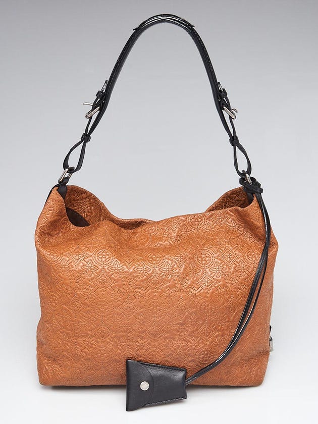 Louis Vuitton Caramel Antheia Monogram Leather Hobo PM Bag