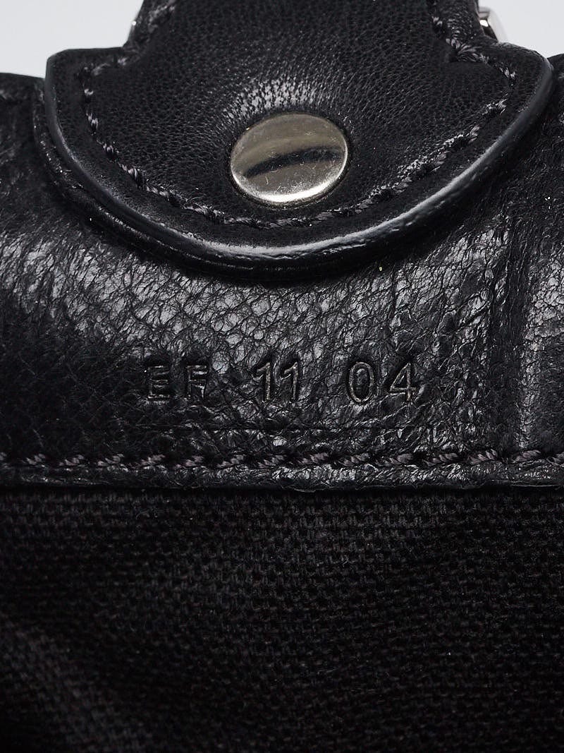 Givenchy Black Goatskin Leather Obsedia Small Crossbody Bag Givenchy Black Goatskin Leather Obsedia Small Crossbody Bag
