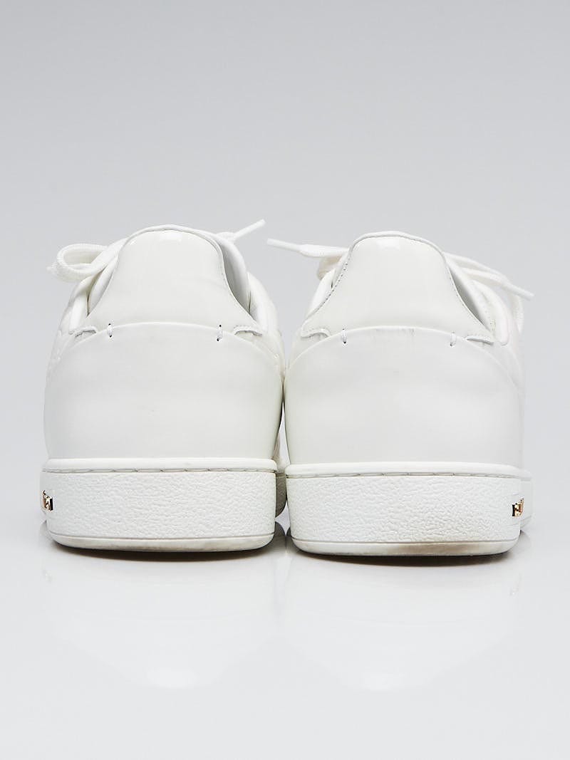 Louis Vuitton White Croc Embossed Leather Low Top Sneakers Size 37.5 Louis  Vuitton | The Luxury Closet