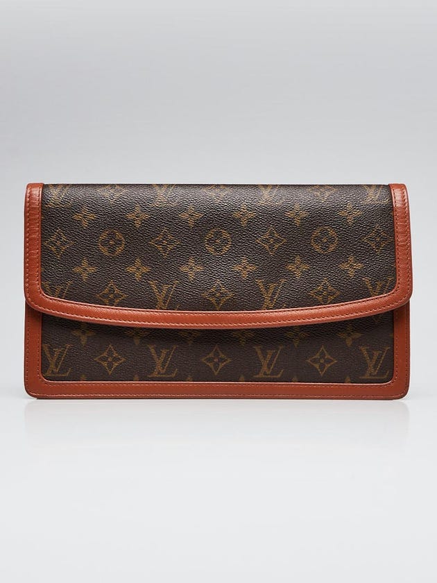 Louis Vuitton Monogram Canvas Pochette Dame GM Clutch Bag