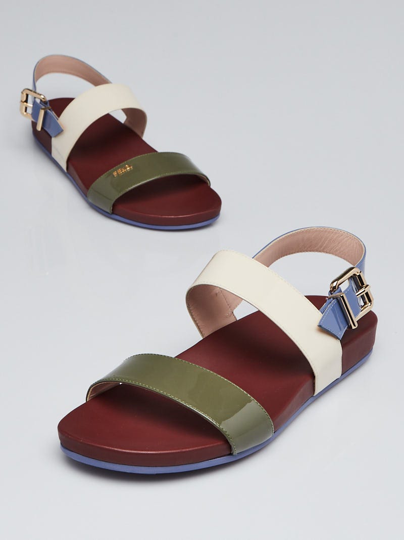 Fendi multicolor sale sandals