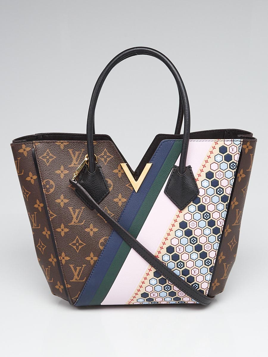Louis Vuitton Limited Edition Monogram Canvas and Multicolor Graphic  Pattern Kimono PM Bag - Yoogi's Closet