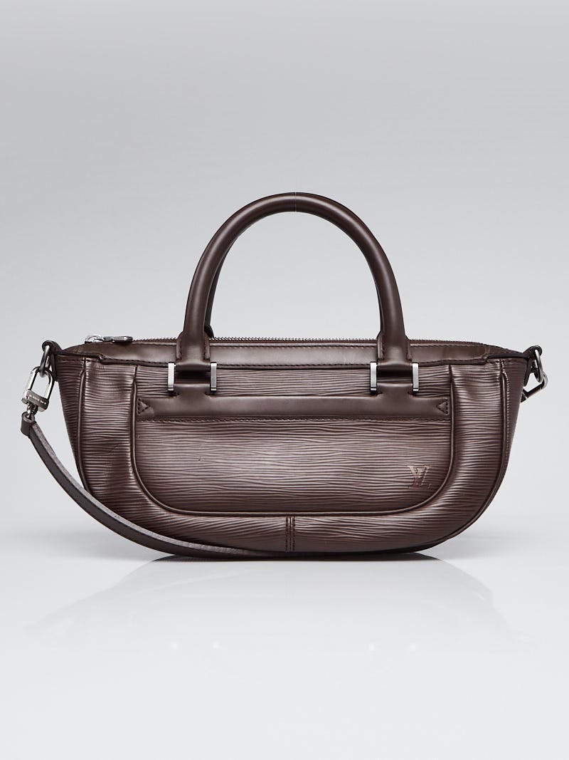 Louis Vuitton Moka EPI Leather Hobo Shoulder Bag