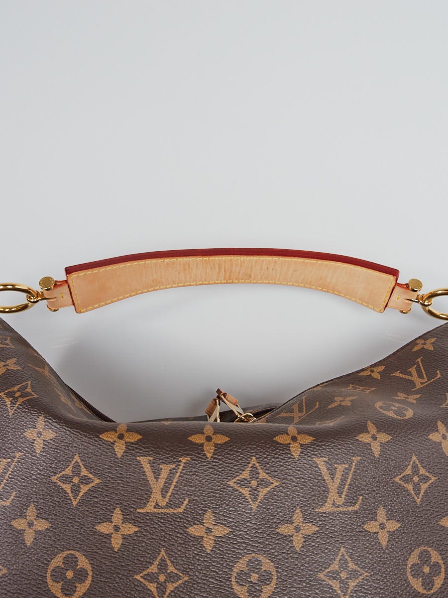 Louis Vuitton Sully Handbag Monogram Canvas MM at 1stDibs