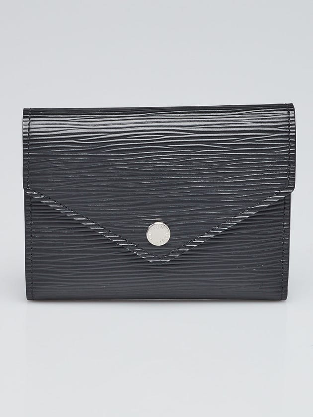 Louis Vuitton Black Epi Leather Victorine Wallet