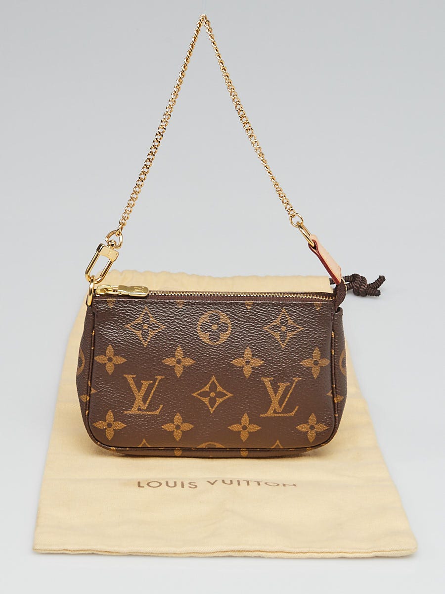 Louis Vuitton Monogram Canvas Mini Accessories Pochette Bag