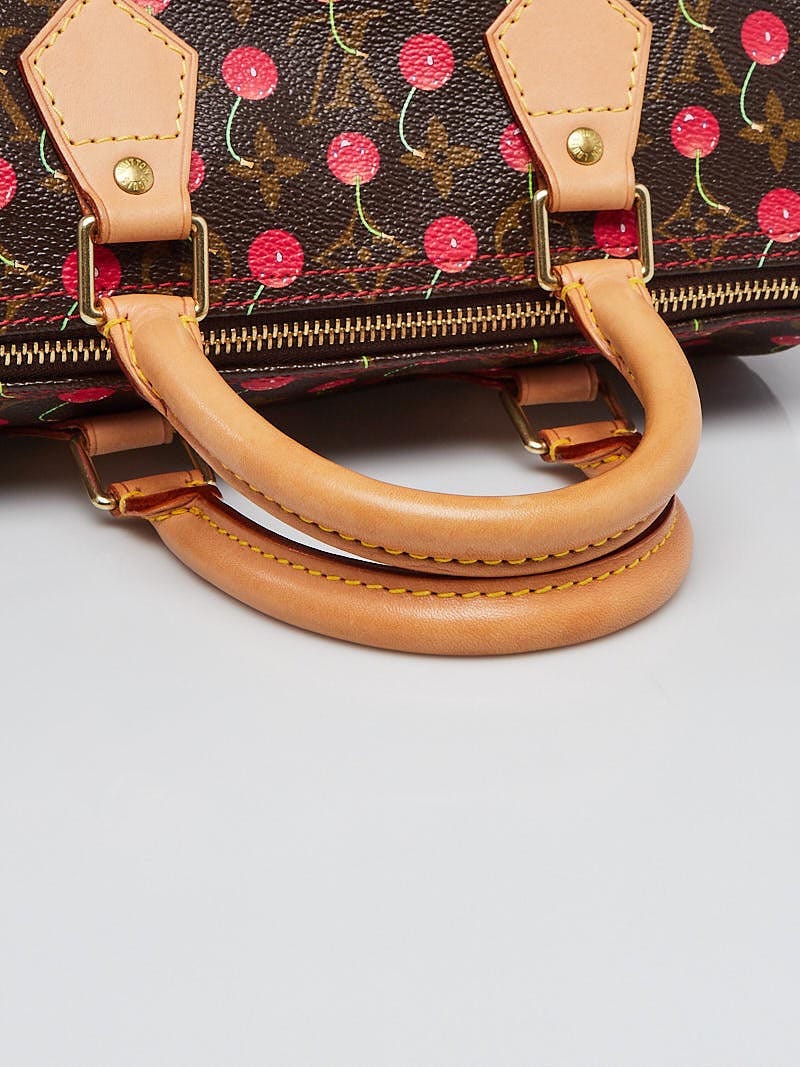Louis Vuitton Limited Edition Monogram Cerises Speedy 25 Bag