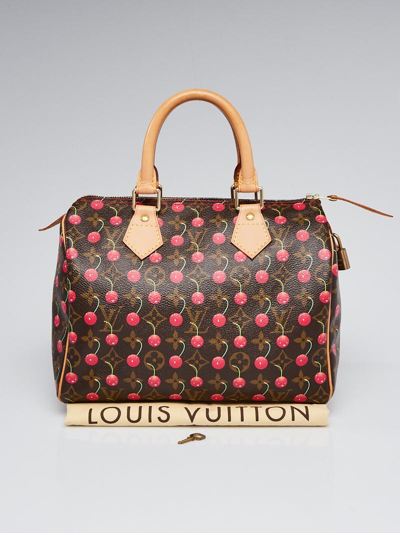 Louis Vuitton Limited Edition Cerises Speedy 25 Satchel (SHF-22166) – LuxeDH