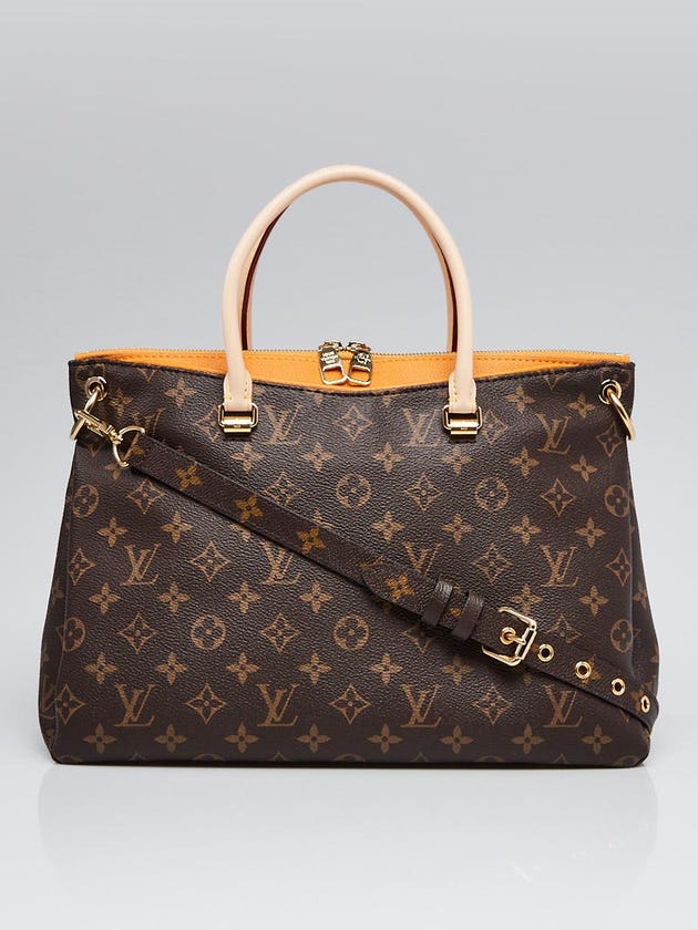 Louis Vuitton Safran Imperial Monogram Canvas Pallas Bag