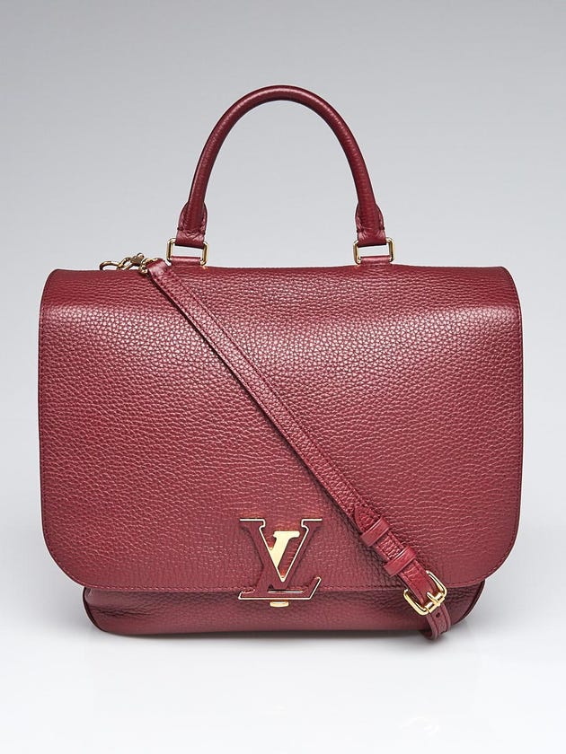 Louis Vuitton Bordeaux Taurillon Leather Volta Bag