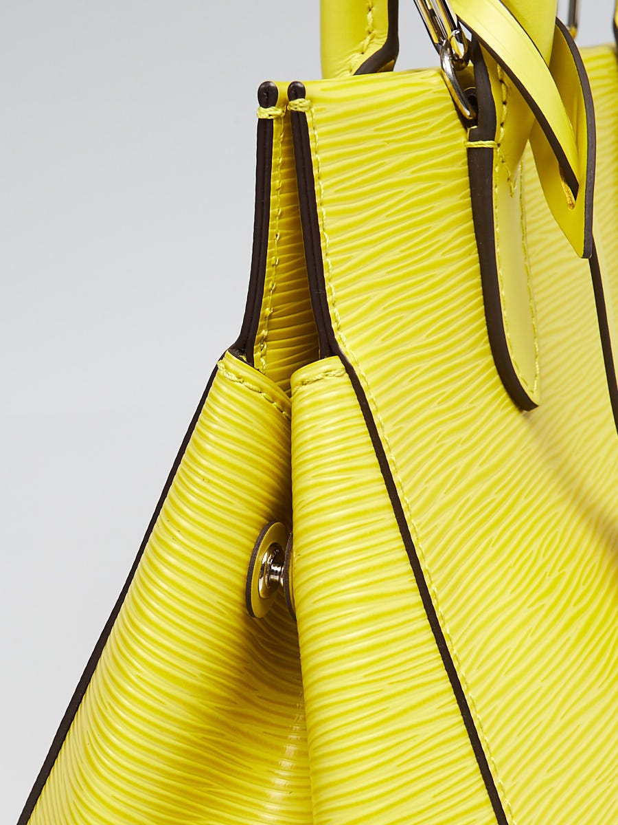 Louis Vuitton, Bags, Louis Vuitton Neverfull Mm Epi Pistache Yellow Green