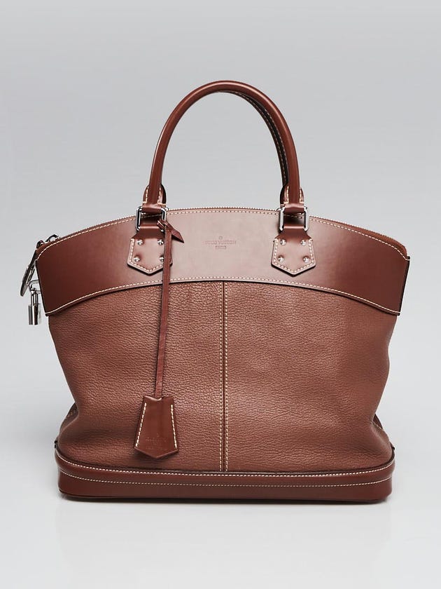 Louis Vuitton Sienne Suhali Leather Lockit GM Bag