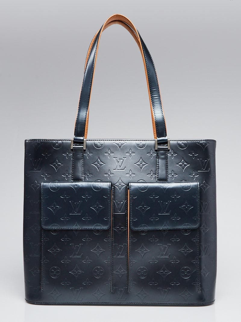 Louis Vuitton Blue Monogram Mat Willwood Bag Louis Vuitton