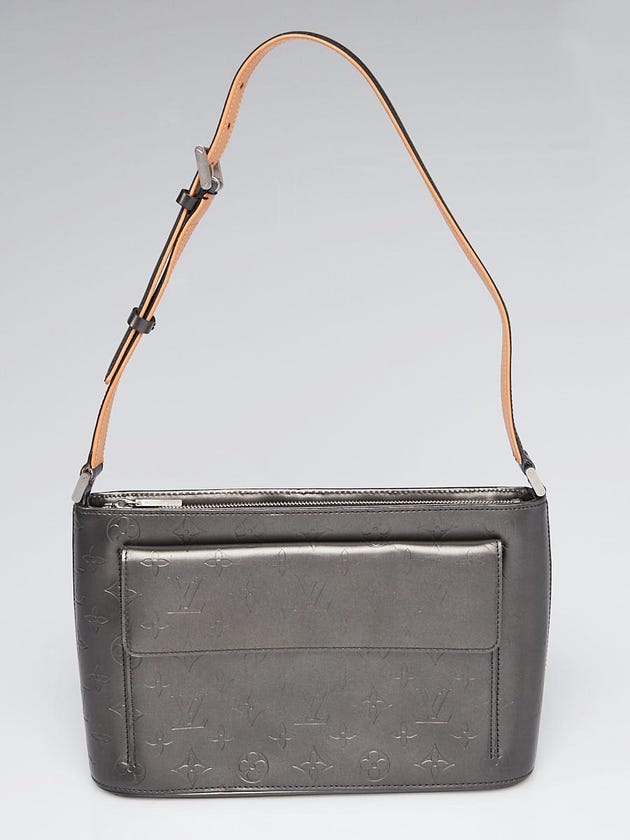 Louis Vuitton Black Monogram Mat Allston Bag
