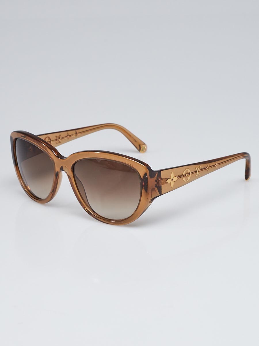 Louis Vuitton Honey Speckling Acetate Frame Obsession Sunglasses-Z0625W