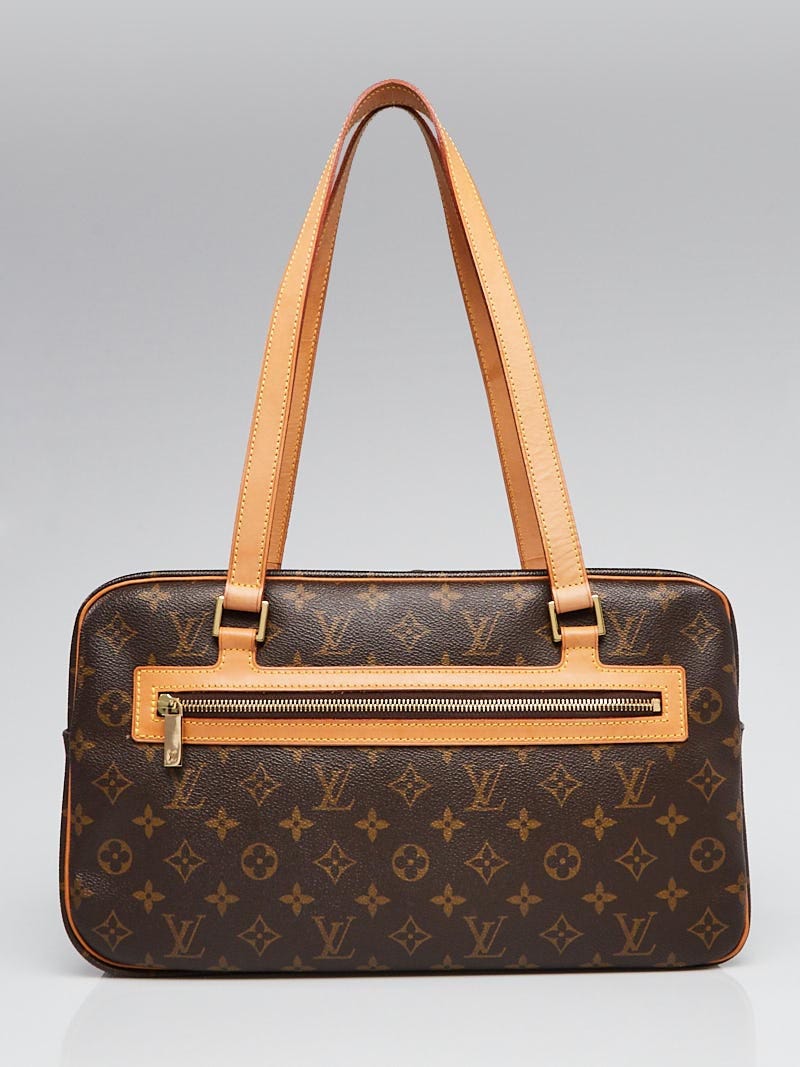 Louis Vuitton Cite GM Shoulder Bag Monogram Canvas. Gently Used