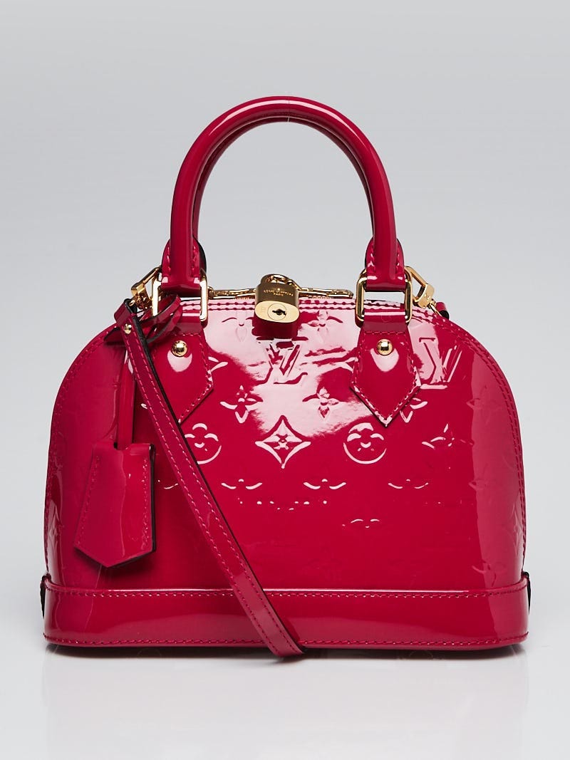 Louis Vuitton Indian Rose Monogram Vernis Alma BB Bag