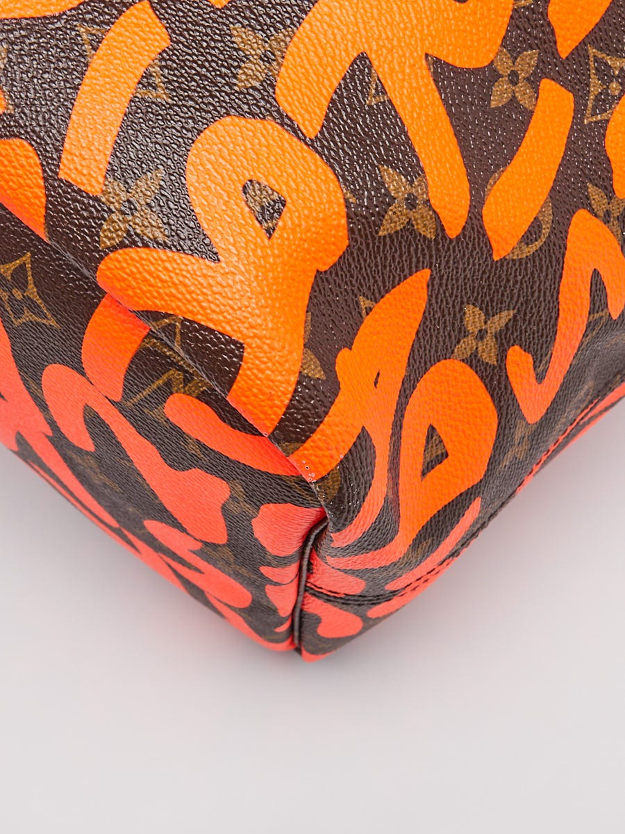 Louis Vuitton Limited Edition Orange Stephen Sprouse Graffiti Neverfull GM  Bag - Yoogi's Closet