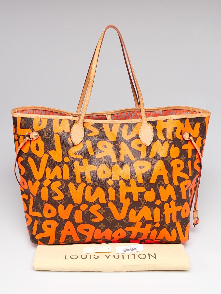 LOUIS VUITTON Monogram Stephen Sprouse Graffiti Neverfull GM tote Bag