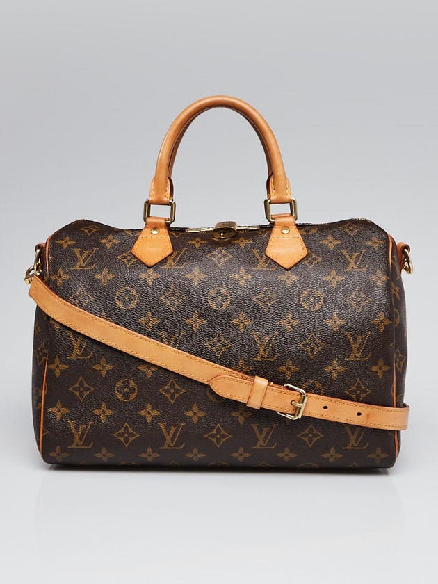 Louis Vuitton Monogram Canvas Speedy Bandouliere 30 Bag