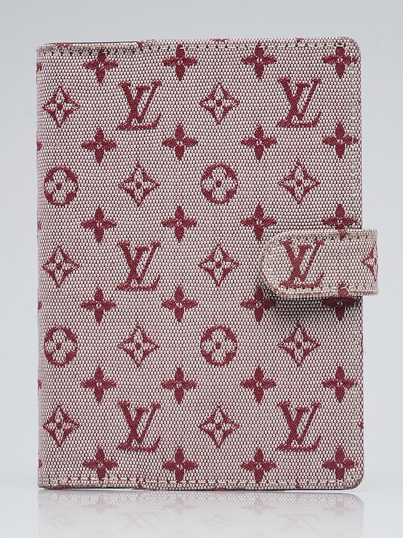 Louis Vuitton Cerise Monogram Mini Lin Small Ring Agenda - Yoogi's