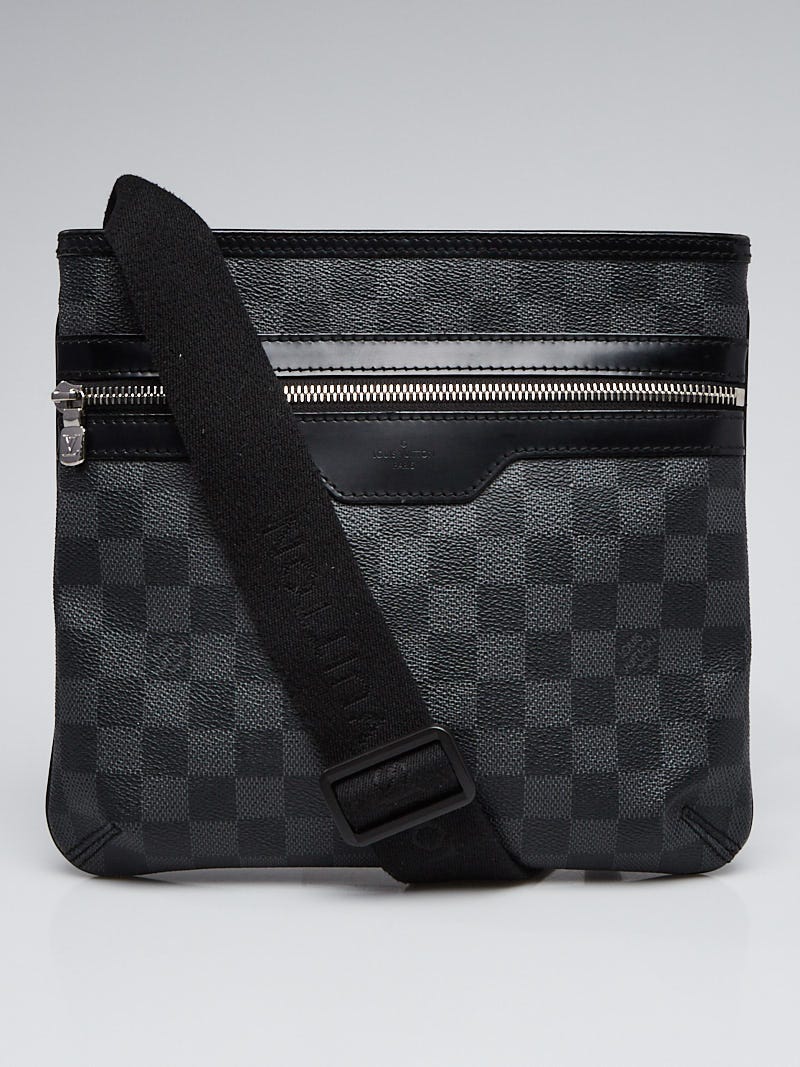 Louis Vuitton Damier Graphite 'Thomas' Messenger Bag SHW For Sale