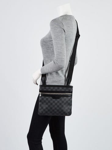 louis vuitton backpack brown thomas Jake Damier Ebene Bag Made from iconic monogram canvas with aged natural cowhide Brown Backpacks Men's Bags |