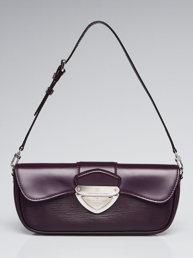 Louis Vuitton Authentic Epi Leather Cassis Clutch Purse Wallet