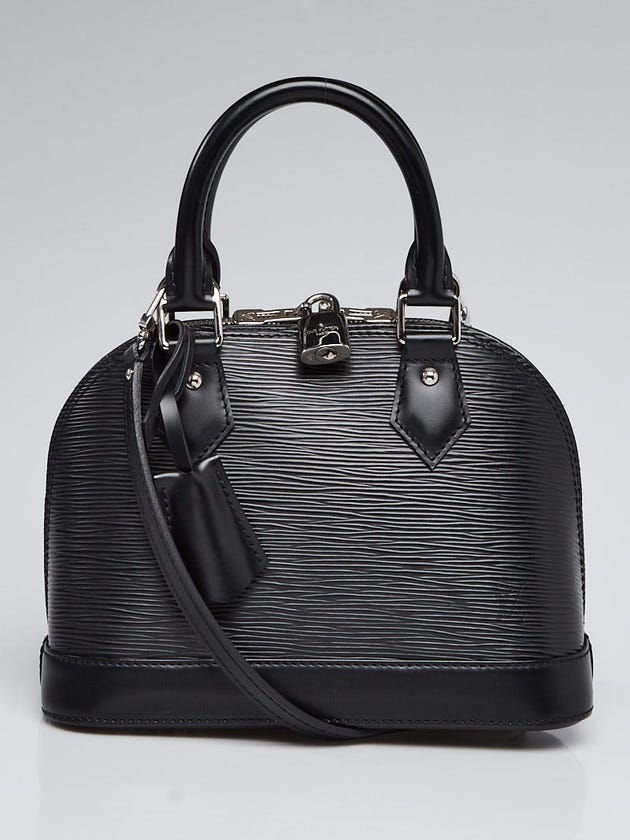 Louis Vuitton Black Epi Leather Alma BB Bag