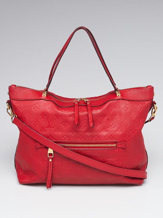 Louis Vuitton Cherry Monogram Empreinte Leather Bastille MM Bag