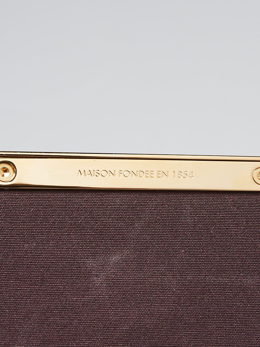 Ana clutch bag Louis Vuitton Brown in Not specified - 25316343