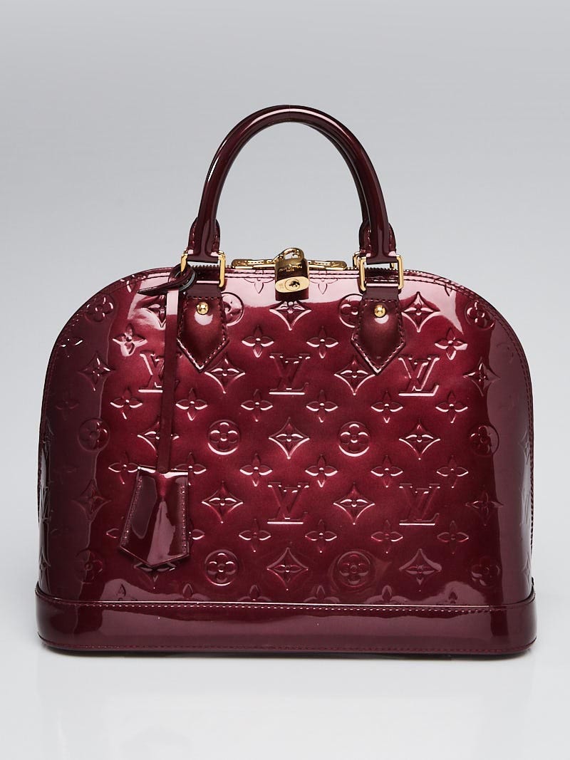 Sac valentino rouge clearance vernis