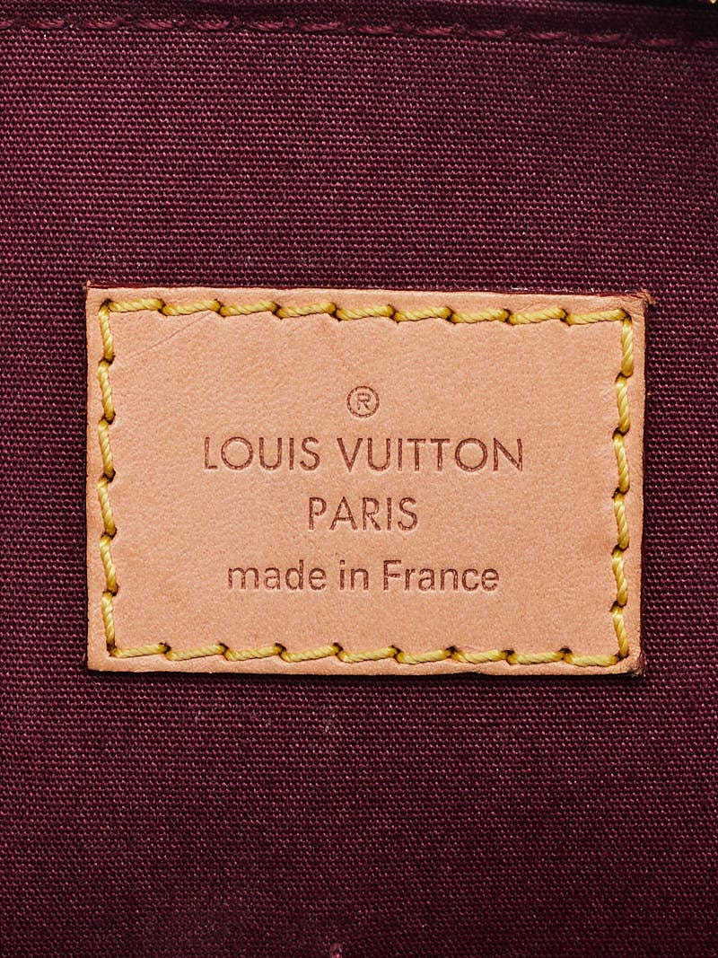 LOUIS VUITTON Monogram Rouge Fauviste Vernis PM Pershing Clutch ~ Never  Used