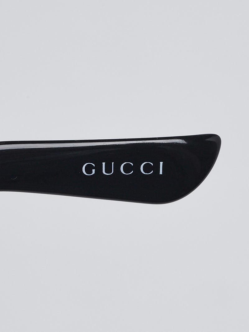 Gucci Black Swarovski Crystal Horsebit Sunglasses GG3017 | Yoogi's