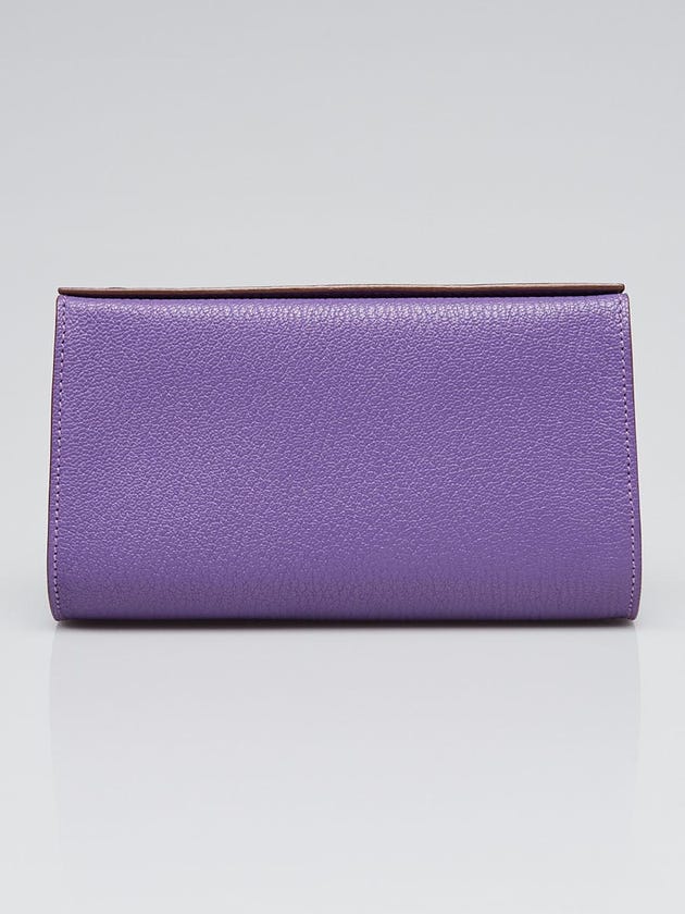 Hermes Parme Chevre Mysore Leather Karo PM Pouch