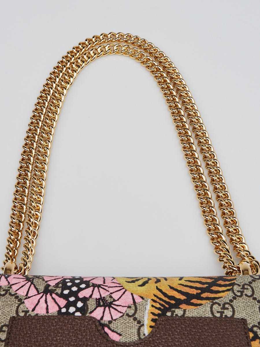 Gucci Tiger Tote Chain Strap Bag