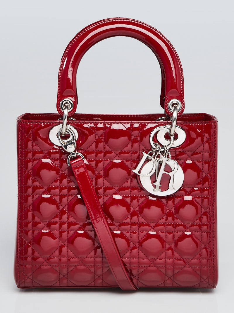 Red christian deals dior bag