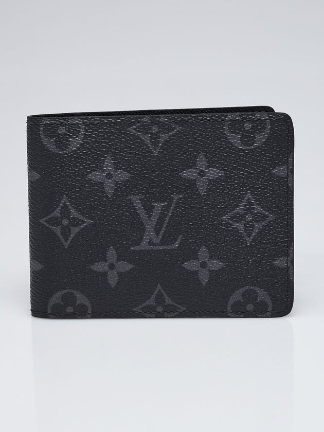 Louis Vuitton Monogram Eclipse Coated Canvas Multiple Wallet