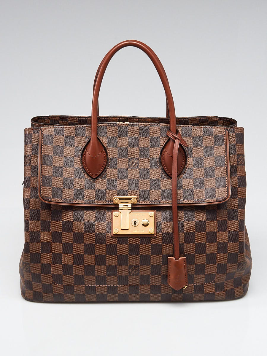 Louis Vuitton Damier Ebene Canvas Ascot Bag Louis Vuitton