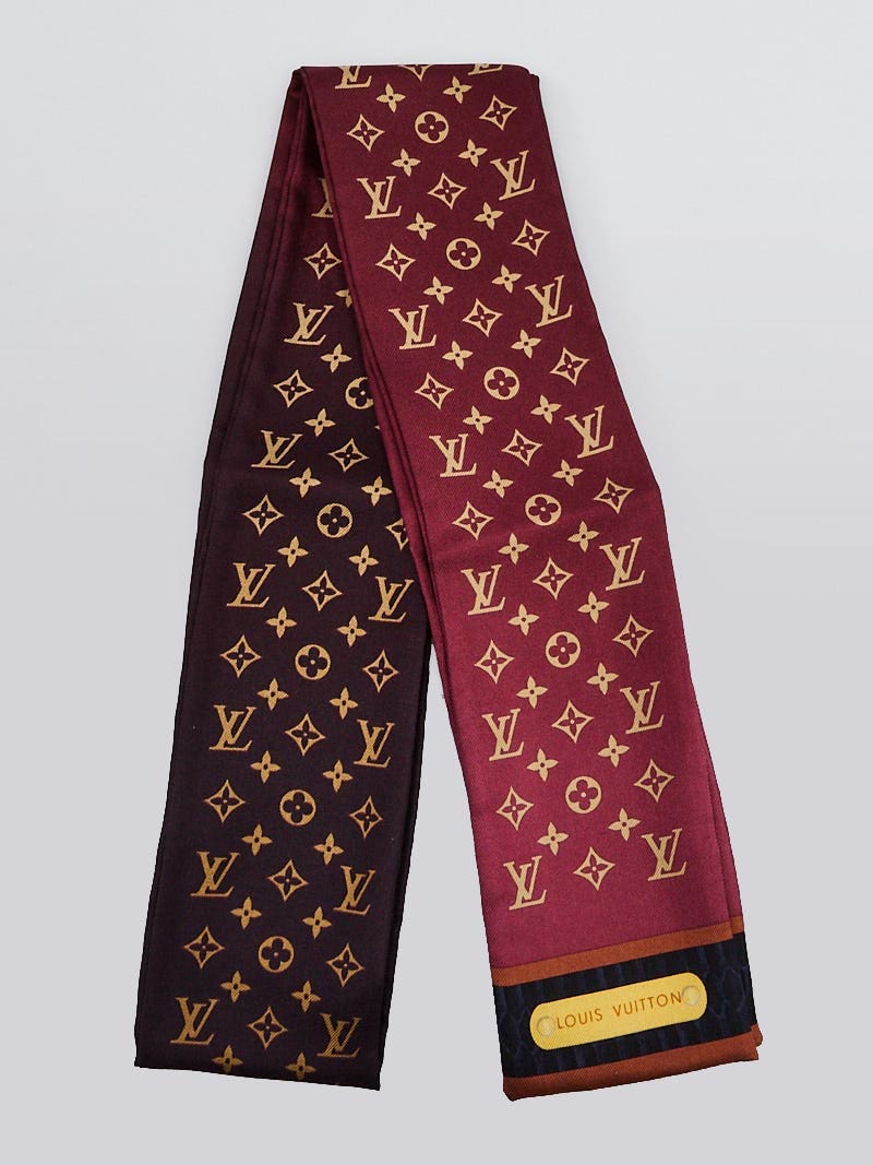 Louis Vuitton The Ultimate Scarf Bordeaux