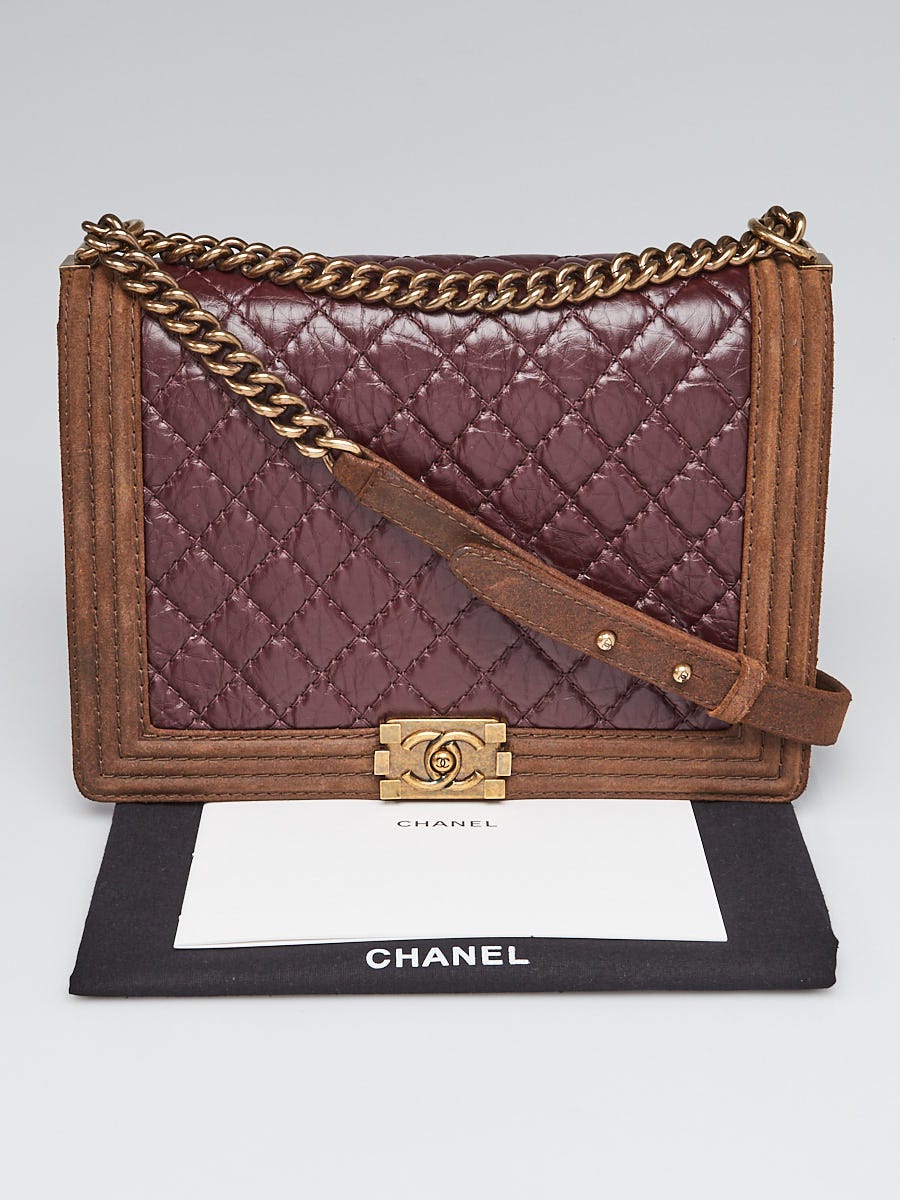 Chanel Red Distressed Leather Wallet on a Chain WOC - Ann's Fabulous  Closeouts